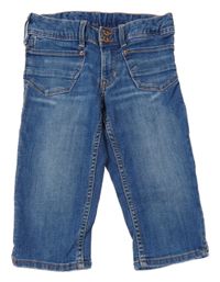 Tmavomodré crop rifle H&M