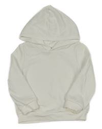 Bílá mikina s kapucí Shein