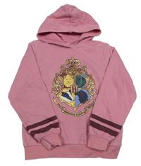 Růžová mikina s kapucí - Harry Potter H&M