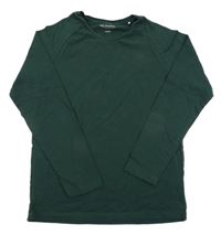 Tmavozelené triko Tchibo