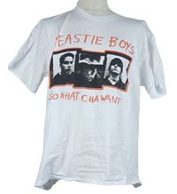 Pánské bílé tričko s potiskem Beastie Boys 