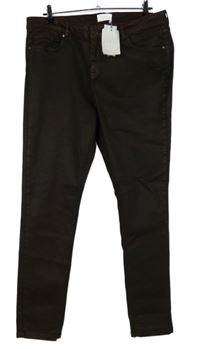 Nové - Dámské vínové skinny rifle zn. Savida 