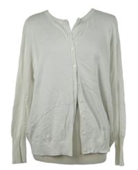 Nové - Dámský bílý propínací svetr Dunnes 