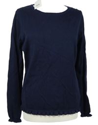 Nové - Dámský tmavomodrý lehký svetr Wallis 