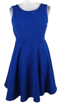 Dámské safírové šaty 