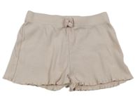 Růžové žebrované kraťasy IDENTIC Nature