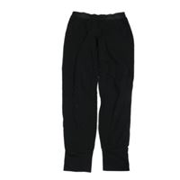 Černé tepláky s kapsami 