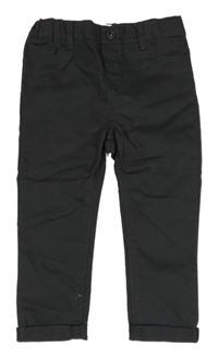 Antracitové riflové kalhoty H&M
