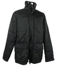 Pánská černá šusťáková zateplená bunda AFB