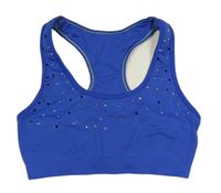 Modrá lambáda s kamínky H&M