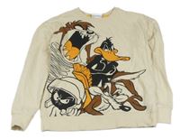 Béžová mikina - Looney tunes