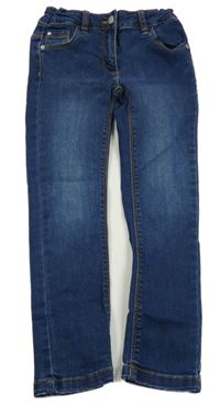 Tmavomodré skinny rifle Topolino