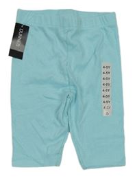 Nové - Pomněnkové žebrované capri legíny Dunnes