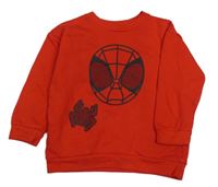 Červená mikina se Spidemanem Marvel