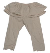 Světlerůžové legíny s našitou sukní Next