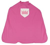 Kostým - Tmavorůžový plášť s korunou