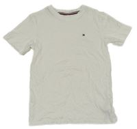 Bílé tričko Tommy Hilfiger