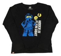 Černé triko s Lego Ninjago