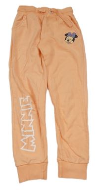 Broskové tepláky s Minnií Disney