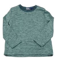 Zelené melírované thermo triko Lupilu