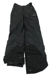 Černé funkční šusťákové oteplovačky Wed´ze