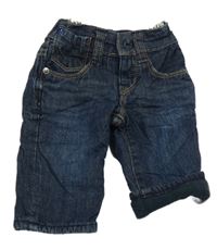 Tmavomodré podšité rifle GAP