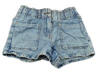 Světlemodré riflové kraťasy Yigga