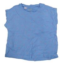 Modré tričko s puntíky Lupilu