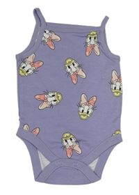 Fialové košilkové body s Daisy PRIMARK