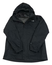 Černá šusťáková funkční jarní bunda s kapucí The North Face