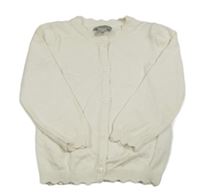 Smetanový propínací svetr Primark