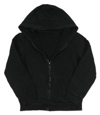 Černá propínací mikina s kapucí George