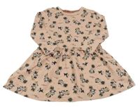 Růžové bavlněné šaty s Minnie C&A