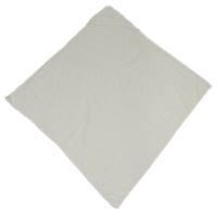 Bílá froté osuška s kapucí