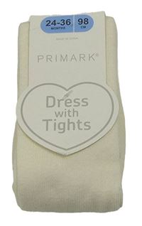 Bílé punčocháče zn. PRIMARK