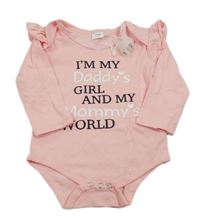 Nové - Světlerůžové body s nápisy