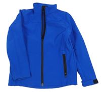 Safírová softshellová bunda