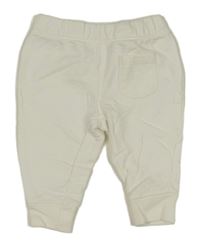 Bílé tepláky s kapsou Pocopiano