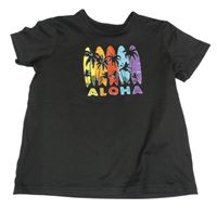 Černé tričko se surfy 