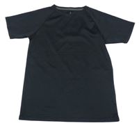 Černé sportovní tričko 