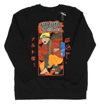 Nové - černá mikina s potiskem - Naruto