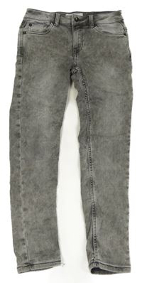 Šedé teplákové skinny rifle C&A