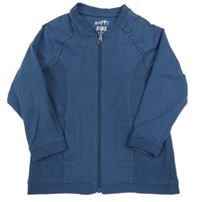 Tmavomodrá lehká propínací mikina Tchibo