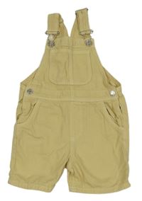 Pískové riflové laclové kraťasy Zara