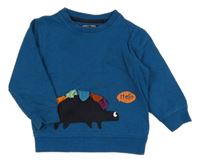 Tmavomodrá mikina s dinem Next