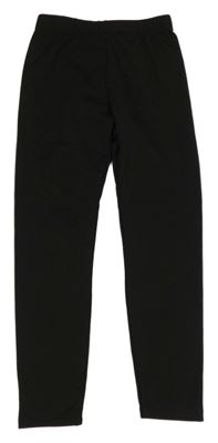 Černé zateplené legíny Shein