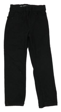 Černé straight fit rifle Denim Co.