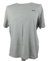 Pánské šedé tričko Slazenger 