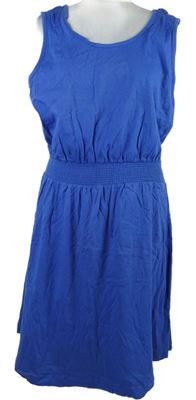 Dámské kobaltově modré bavlněné šaty Studio 