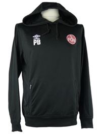 Pánská černá sportovní mikina s kapucí Umbro 